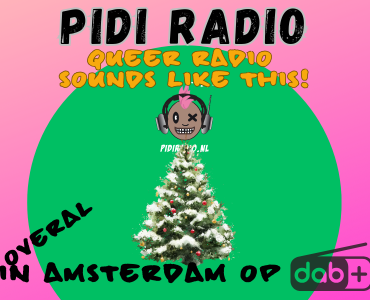 Vier kerst met Pidi Radio, your queer radio