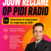 Adverteer nu op Pidi Radio