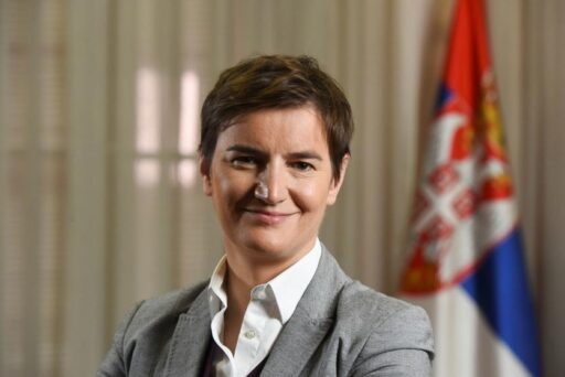 Ana Brnabić, waarnemend president van Servië