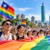 Meer dan 170.000 mensen bij Taiwan Pride: protest na politie-inval in gaybar