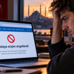 gebruiker die de geblokkeerde Turkse nieuwswebsite T24 probeert te bezoeken